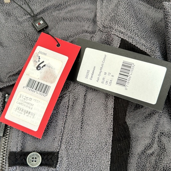 Yest Zip Up Cardigan - Picture 2 of 2
